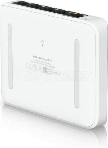 Photo de Switch réseau ethernet 2,5Gbps UbiQuiti UniFi Flex Mini 2.5G - 5 ports + PoE