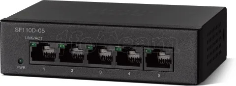 Photo de Switch réseau ethernet Cisco SF110D-05 - 5 ports