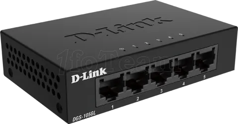 Photo de Switch réseau ethernet Gigabit D-Link DGS-105GL - 5 ports