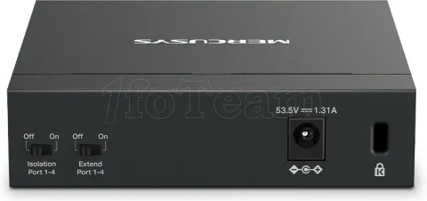 Photo de Switch réseau Ethernet Gigabit Mercusys MS105GP - 5 ports dont 4 PoE+