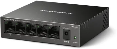 Photo de Switch réseau Ethernet Gigabit Mercusys MS105GS - 5 ports