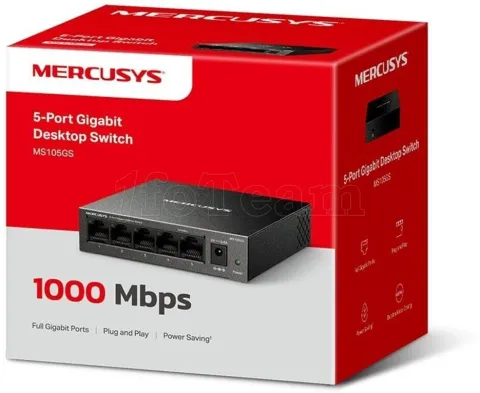 Photo de Switch réseau Ethernet Gigabit Mercusys MS105GS - 5 ports