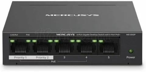 Photo de Switch réseau Ethernet Gigabit Mercusys MS105GS-M2 - 5 ports