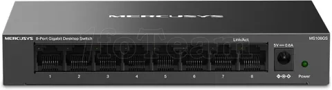 Photo de Switch réseau Ethernet Gigabit Mercusys MS108GS - 8 ports