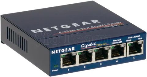 Photo de Switch réseau ethernet Gigabit Netgear GS105 - 5 ports (Métal)