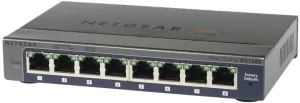 Photo de Switch réseau ethernet Gigabit Netgear GS108E - 8 ports (Métal)