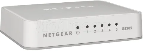 Photo de Switch réseau ethernet Gigabit Netgear GS205 - 5 ports