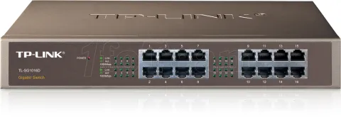 Photo de Switch réseau ethernet Gigabit rackable TP-Link SG1016D - 16 ports