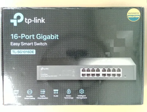 Photo de Switch réseau ethernet Gigabit TP-Link Easy Smart TL-SG1016DE - 16 ports - SN 22515K6000222 - ID 223866