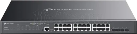Photo de Switch réseau ethernet Gigabit TP-Link JetStream SG3428MP - 24 ports PoE + 4x SFP