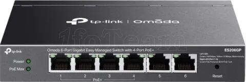 Photo de Switch réseau ethernet Gigabit TP-Link Omada - 6 Ports