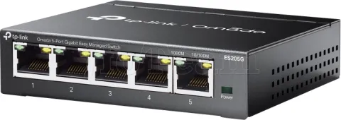 Photo de Switch réseau ethernet Gigabit TP-Link Omada ES205G - 5 ports