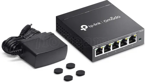Photo de Switch réseau ethernet Gigabit TP-Link Omada ES205G - 5 ports