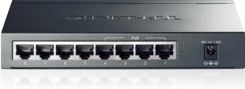Photo de Switch réseau ethernet Gigabit TP-Link TL-SG1008P (PoE) - 8 ports