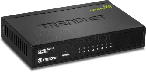 Photo de Switch réseau ethernet Gigabit Trendnet TEG-S82G - 8 ports