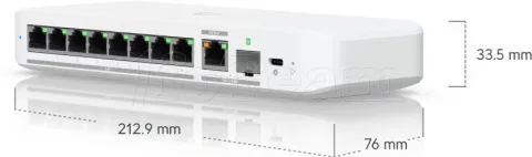 Photo de Switch réseau ethernet Gigabit UbiQuiti UniFi Flex - 8 ports