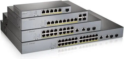 Photo de Switch réseau ethernet Gigabit Zyxel CCTV GS1350-HP - 26 ports dont 24x PoE+