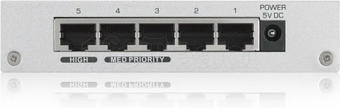 Photo de Switch réseau ethernet Gigabit Zyxel GS-105B v3 - 5 ports