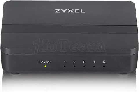 Photo de Switch réseau ethernet Gigabit Zyxel GS-105S v2 - 5 ports