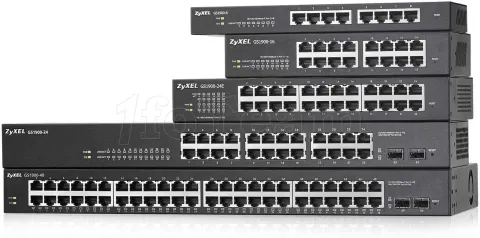 Photo de Switch réseau ethernet Gigabit Zyxel GS1900 - 24 ports