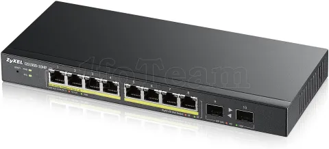 Photo de Switch réseau ethernet Gigabit Zyxel GS1900-HP - 10 ports dont 8x PoE