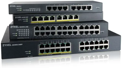 Photo de Switch réseau ethernet Gigabit Zyxel GS1915-8 - 8 ports