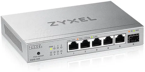 Photo de Switch réseau ethernet Gigabit Zyxel XMG-105 - 5 ports + 1SFP