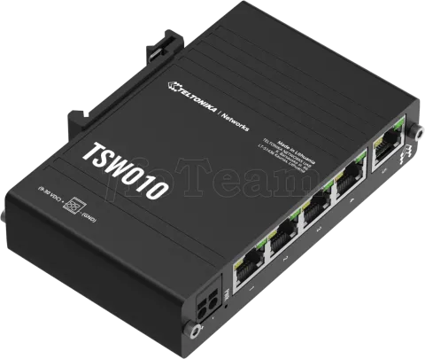 Photo de Switch réseau ethernet industriel Teltonika TSW010 - 5 ports
