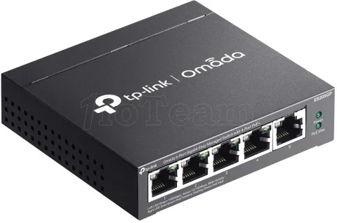 Photo de Switch réseau éthernet TP-Link Omada ES205GP - 5 ports dont 4x PoE+