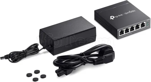 Photo de Switch réseau éthernet TP-Link Omada ES205GP - 5 ports dont 4x PoE+