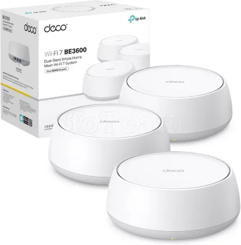 Photo de Système WiFi Mesh TP-Link Deco BE22 BE3600 (3 pièces)