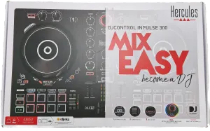 Photo de Table de mixage Hercules DJControl Inpulse 300 (Noir) - SN 2033299830012383 - ID 195918