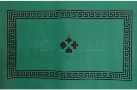 Photo de Tapis de jeu de cartes 60x40cm (Vert)