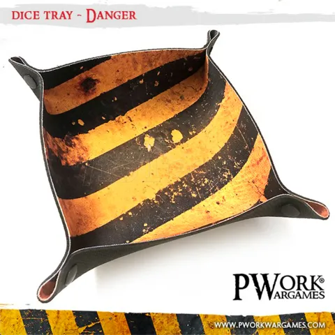Photo de Tapis de Jeu - Neoprene Dice Tray Danger