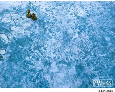 Photo de Tapis de Jeu - Neoprene Mat Ice Planet 44x60 (112x153cm)