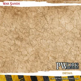 Photo de Tapis de Jeu - Neoprene Mat War Sands 3x3' (92x92cm)
