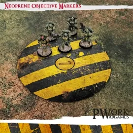 Photo de Tapis de Jeu - Neoprene Objectives W40k Danger Zone