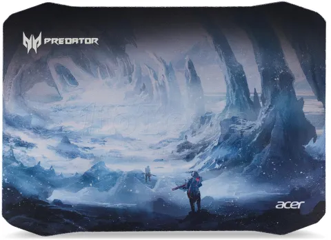Photo de Tapis de souris Acer Predator Ice Tunnel Taille M (Noir/Bleu)