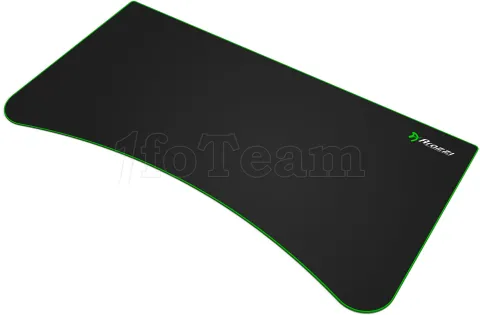 Photo de Tapis de Souris Arozzi Arena Deskpad (Noir/Vert)