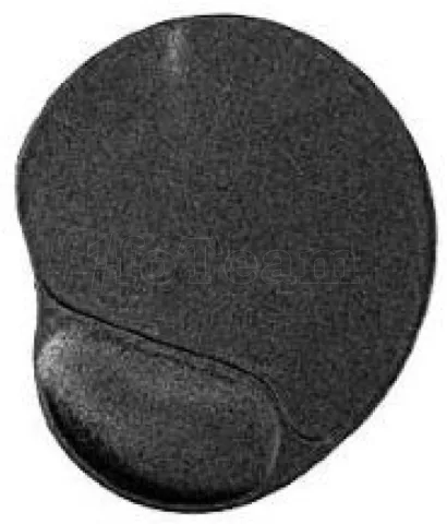 Photo de Tapis de souris avec repose poignet en gel Gembird (Noir)