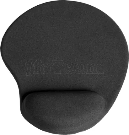 Photo de Tapis de souris avec repose poignet Tracer (Noir)