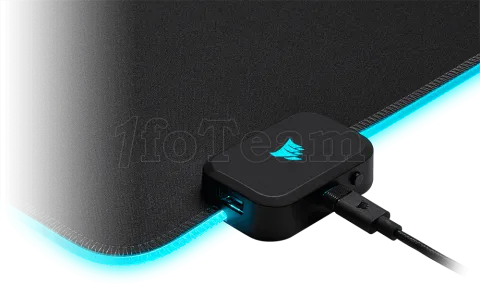 Photo de Tapis de Souris Corsair MM700 RGB - Taille XXXL (Noir)