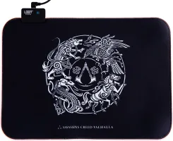 Photo de Tapis de souris Gamer L33T Gaming Assasin's Creed RGB - Taille M (Noir)