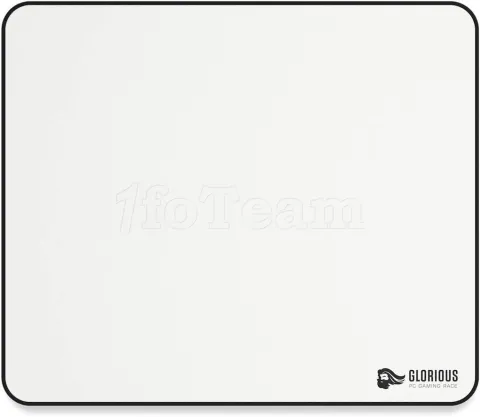 Photo de Tapis de Souris Glorious Stitched Cloth - Taille L (Blanc)