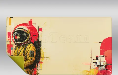 Photo de Tapis de Souris Hator Tonn Evo Astronaut - Taille 3XL (Jaune)