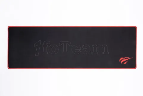 Photo de Tapis de souris Havit Gamenote MP830 - Taille XL (Noir/Rouge)