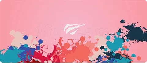 Photo de Tapis de Souris Havit MP847 - Taille XL (Rose)