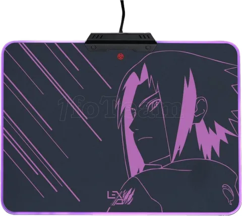Photo de Tapis de Souris Lexip Tsume Naruto Shippuden Sasuke  - Taille M (Noir)