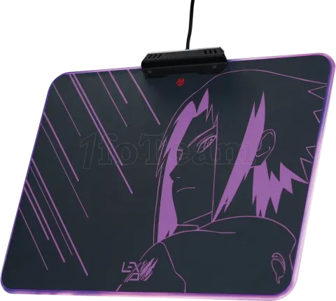 Photo de Tapis de Souris Lexip Tsume Naruto Shippuden Sasuke  - Taille M (Noir)