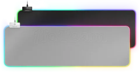 Photo de Tapis de souris Mars Gaming MMPRGB2 RGB - Taille XXL (Gris)